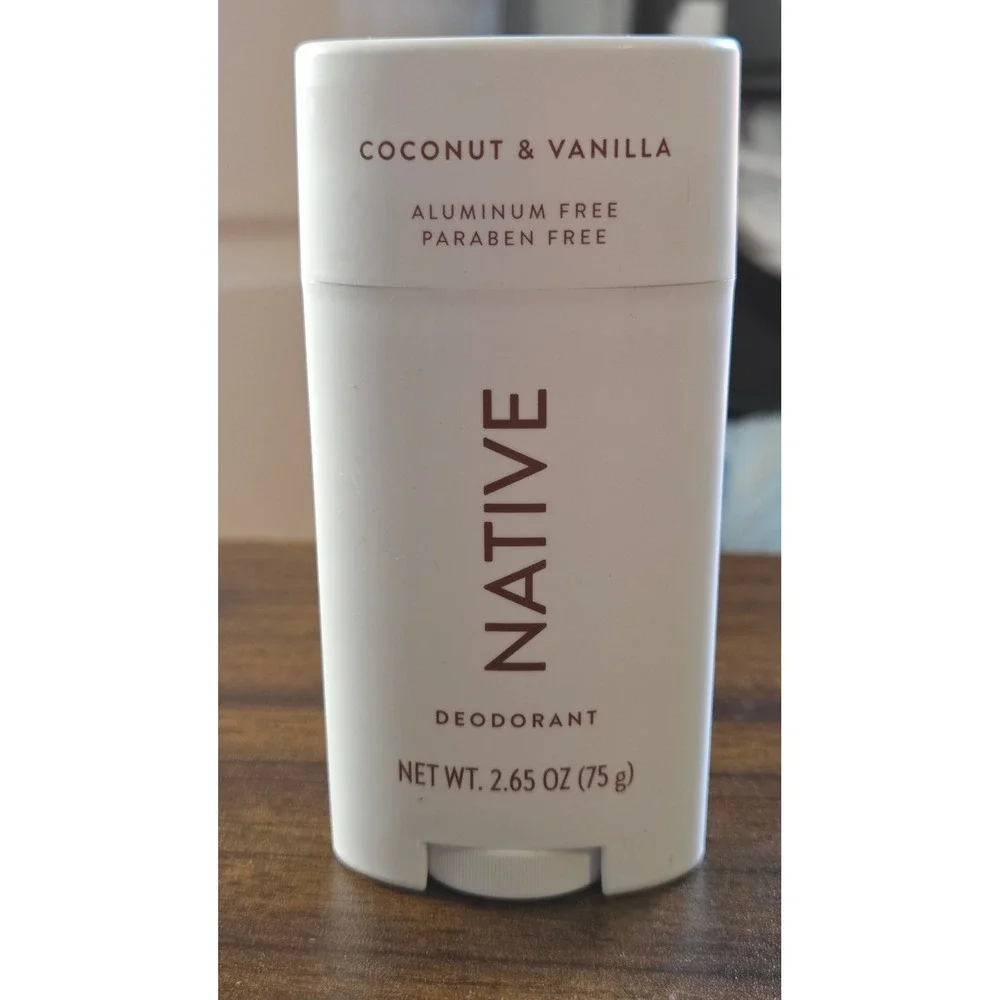 Native Deodorant Coconut & Vanilla Aluminum Free Paraben Free 2.65oz 75g